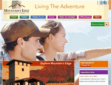 Tablet Screenshot of mountainsedge.com